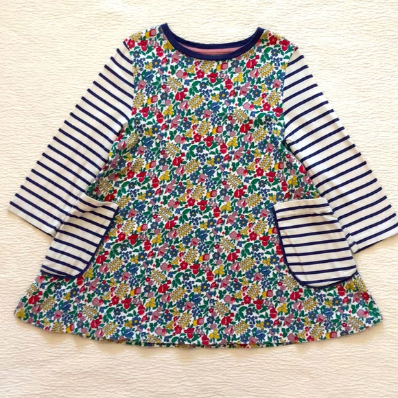 knee length dresses for ladies NWOT Mini Boden Doctor Tunic Dress Applique main image 1